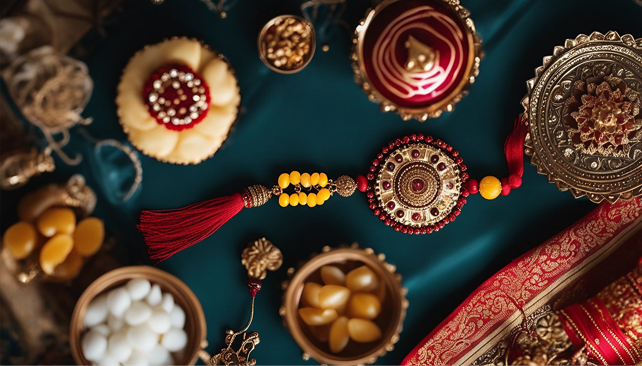 Rakhi festival decorations India in seattle