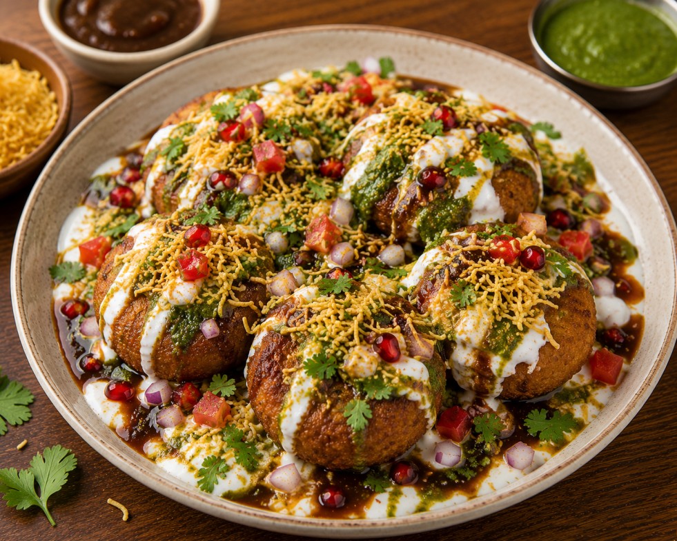 Cutlet Chaat