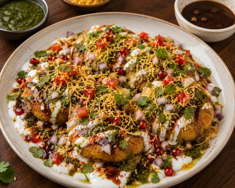 Aloo Tikki Chaat