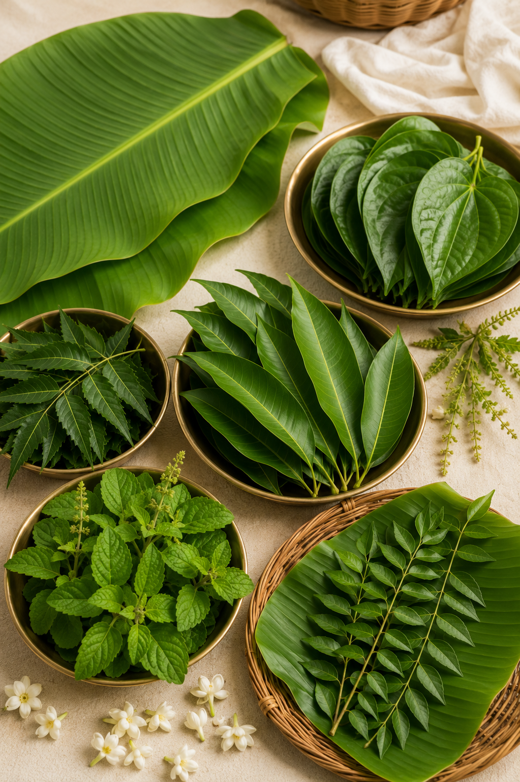 Fresh Pooja Leaves at Mayuri Bakery Seattle