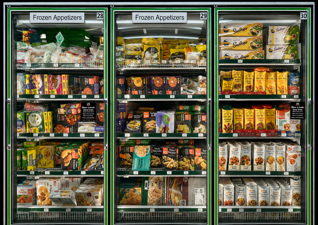 Frozen and ready to eat