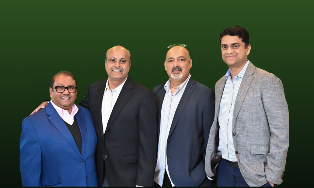 The founders of Mayuri International Foods