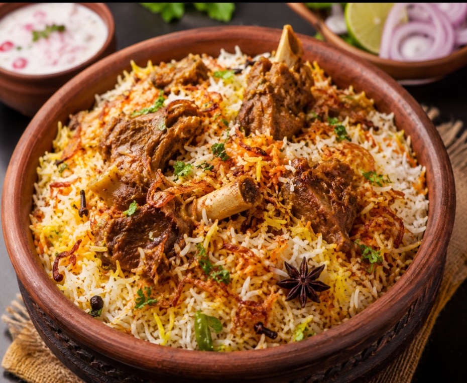 Goat Dum Biryani