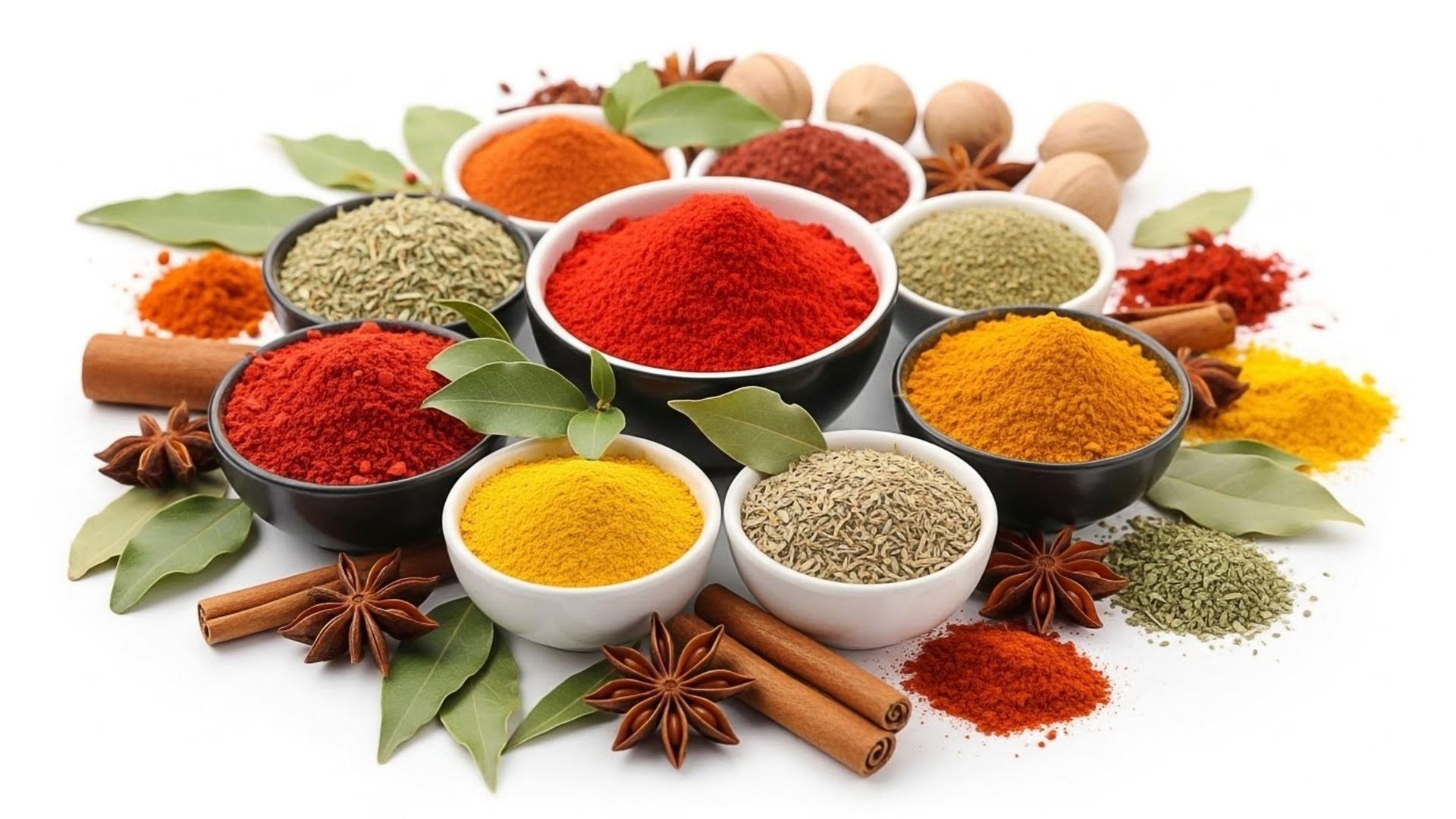 Spices and masalas