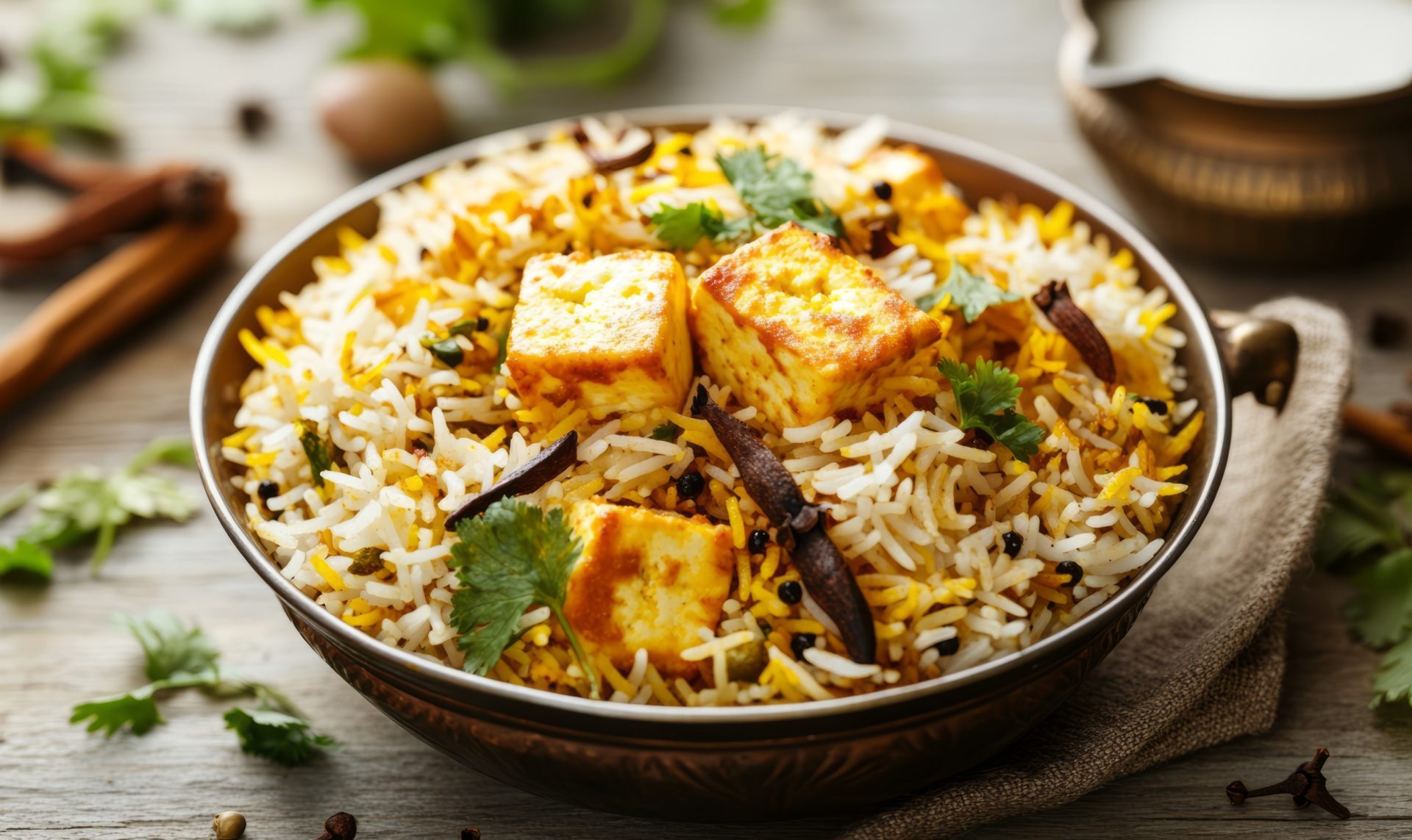 Paneer 65 Biryani
