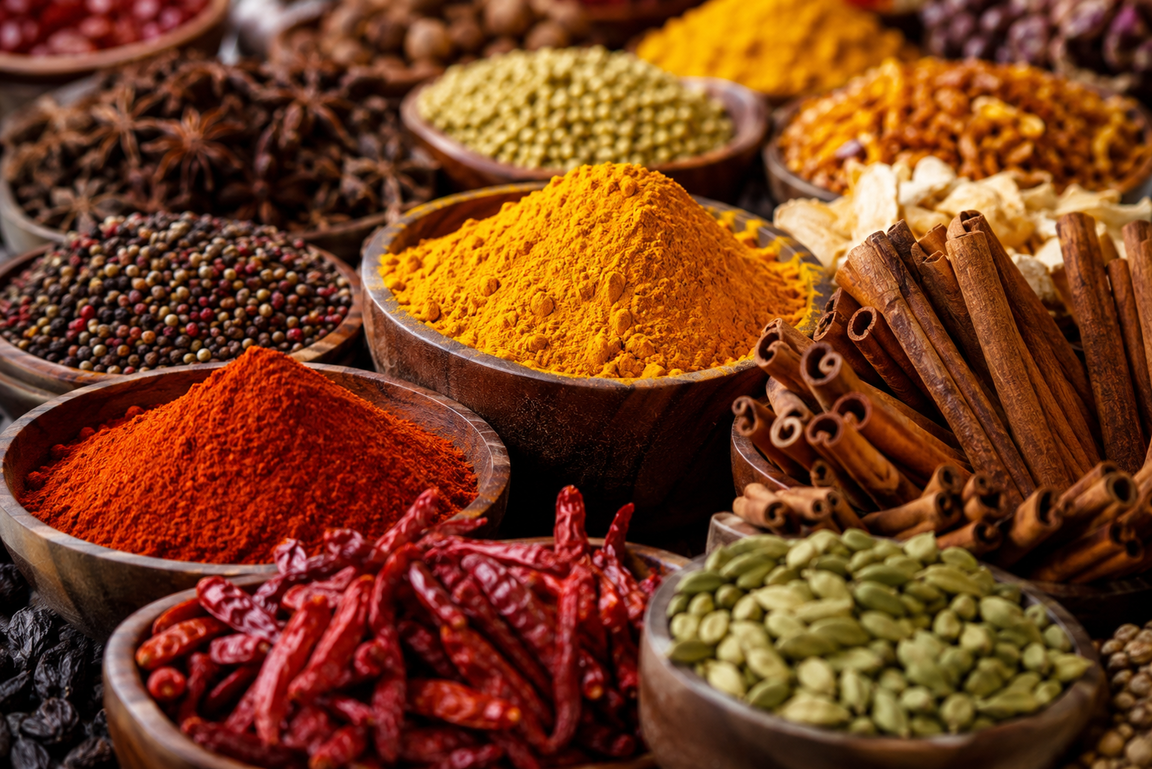 Spices & Masalas at Mayuri Bakery Seattle