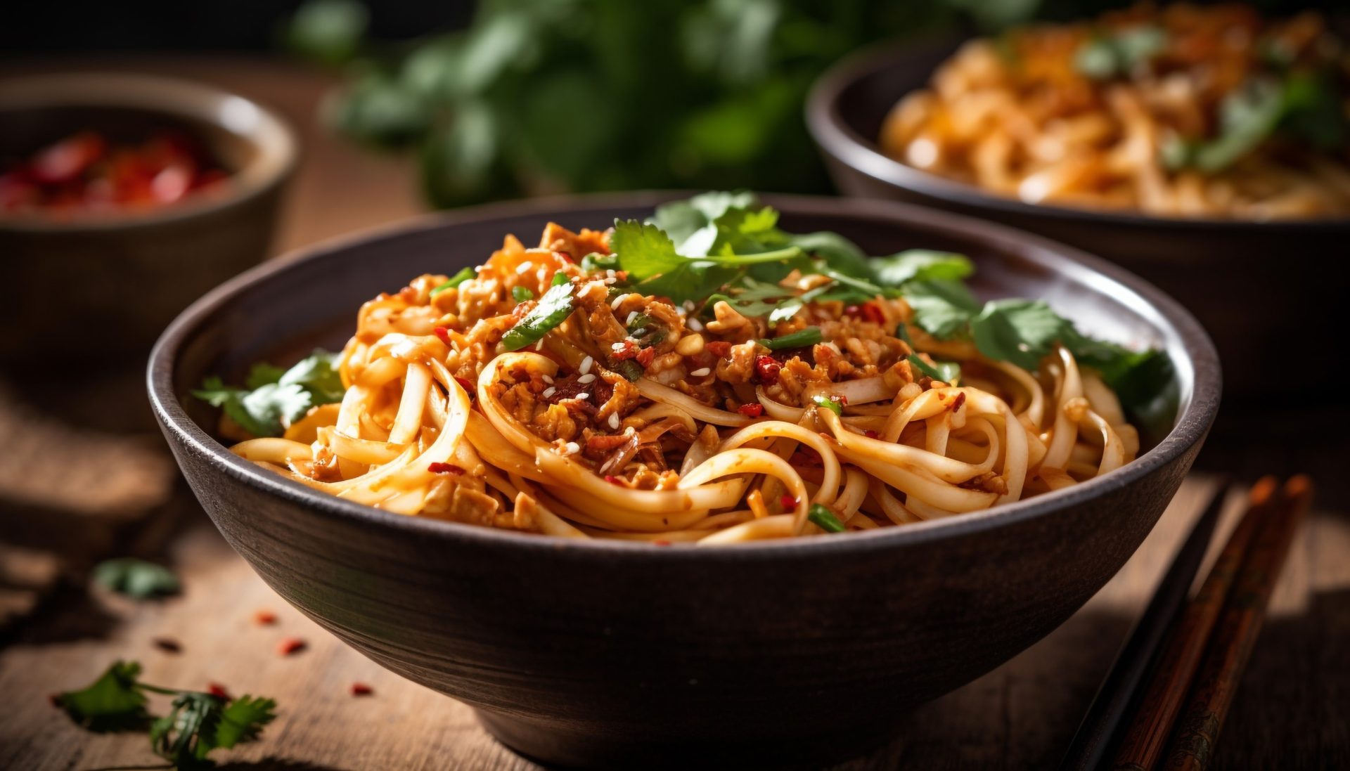 Spicy Garlic Noodles